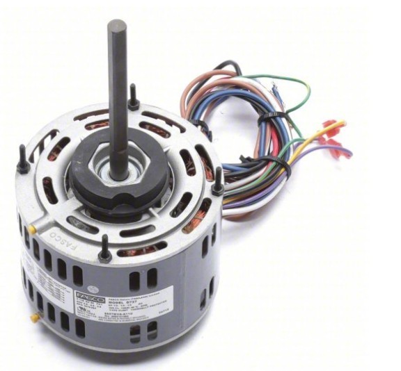 New Fasco D727 1/3 – 1/5 HP 3-Speed Blower Motor 115V 1075 RPM Mfg’d 2025