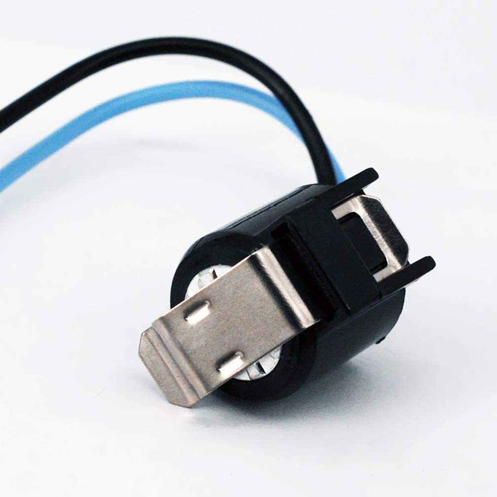 Ansoon 5303918214 Refrigerator Defrost Bi-Metal Thermostat Compatible Black