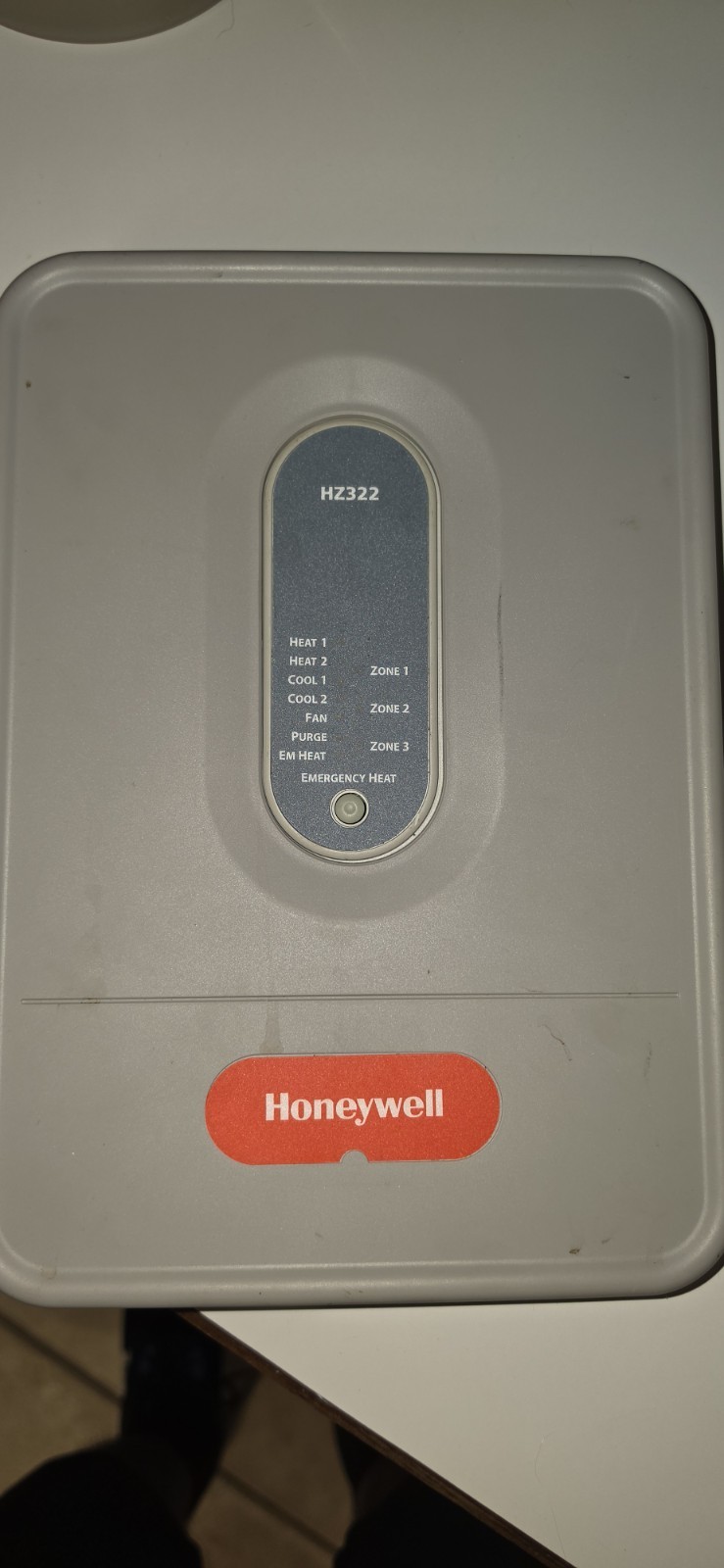 Honeywell Truezone HZ322 3 Zone Control Panel