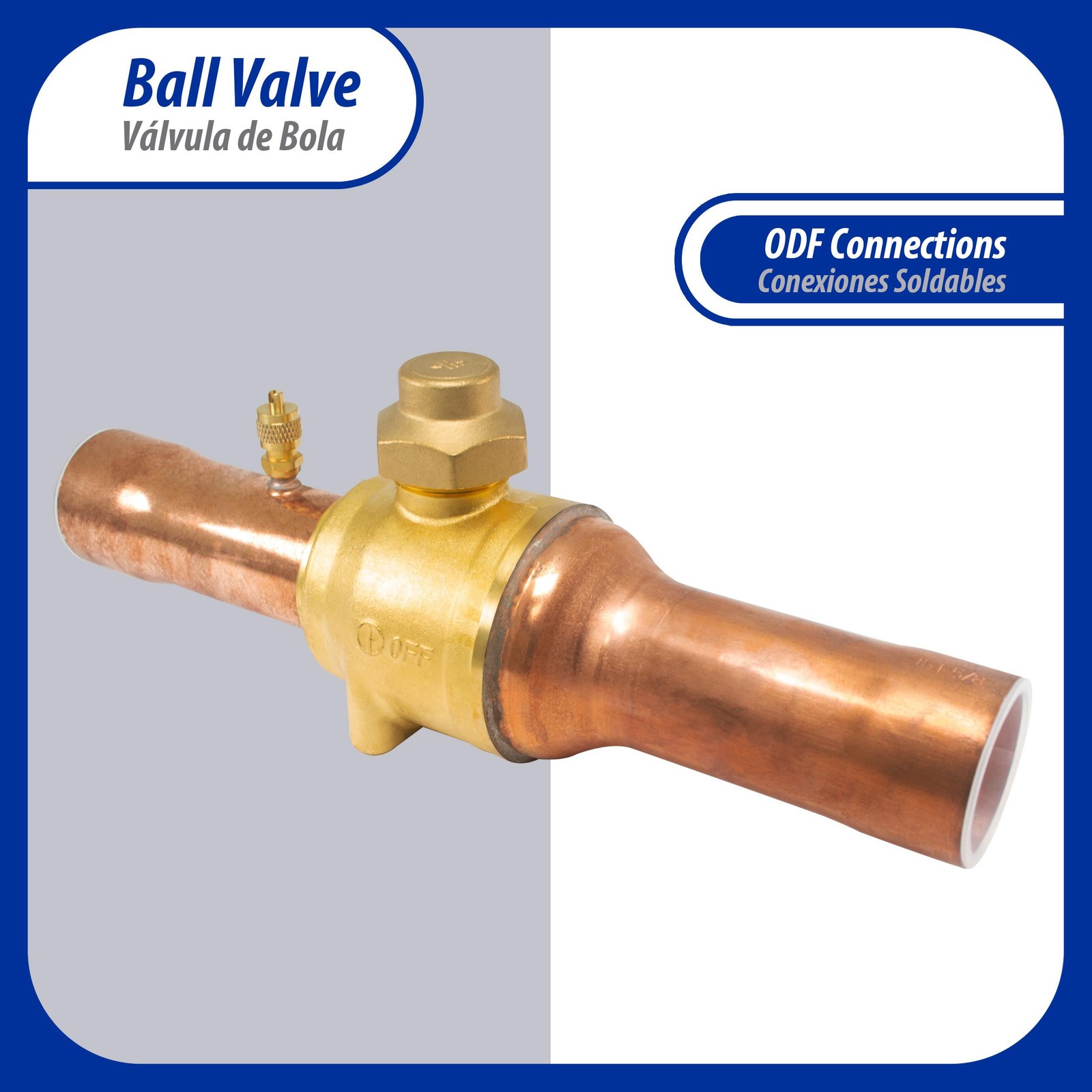 Appli Parts APBV-158 1-5/8 in Shut Off Ball Valve ODF Universal Replacement 610