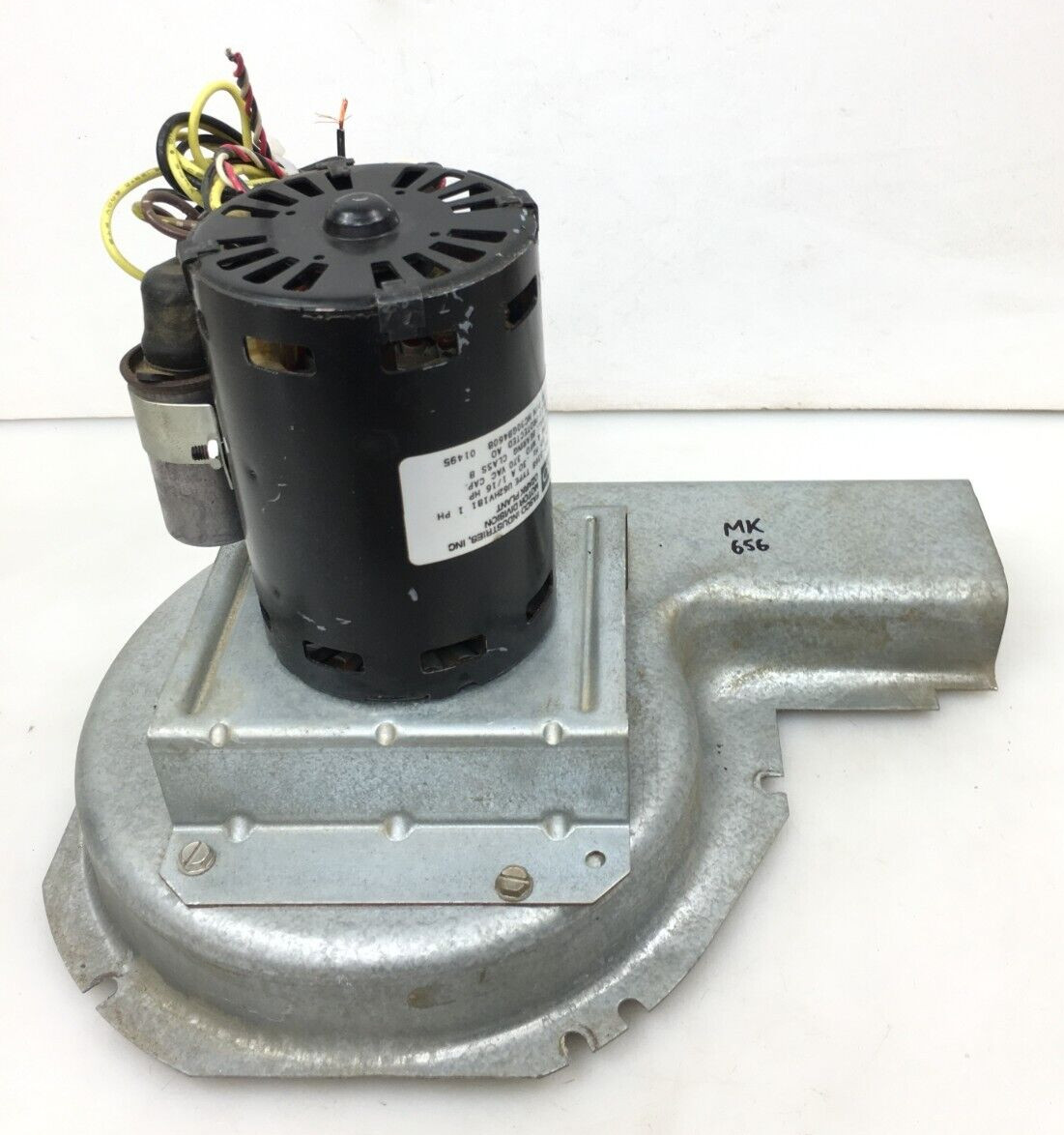 FASCO 7162-3368 Draft Inducer Blower Motor Carrier HC30GB460B 3450RPM used MK656