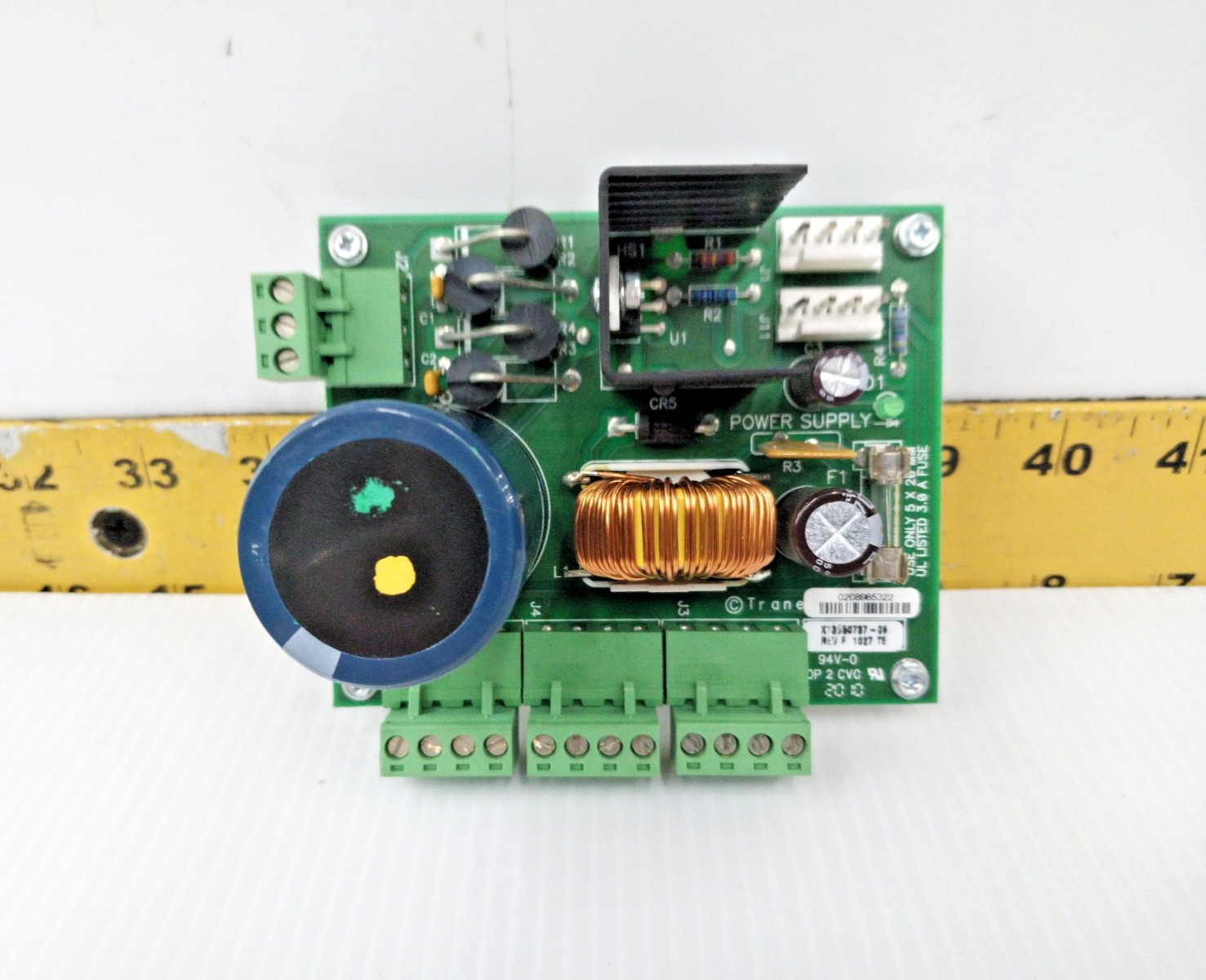 Trane Power Supply Circuit Board X13650737-06 REV F