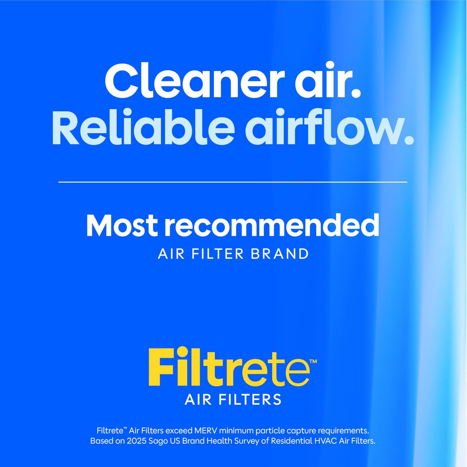 Filtrete 16x25x1 Air Filter, MERV 11, MPR 1000, Allergens 16x25x1,
