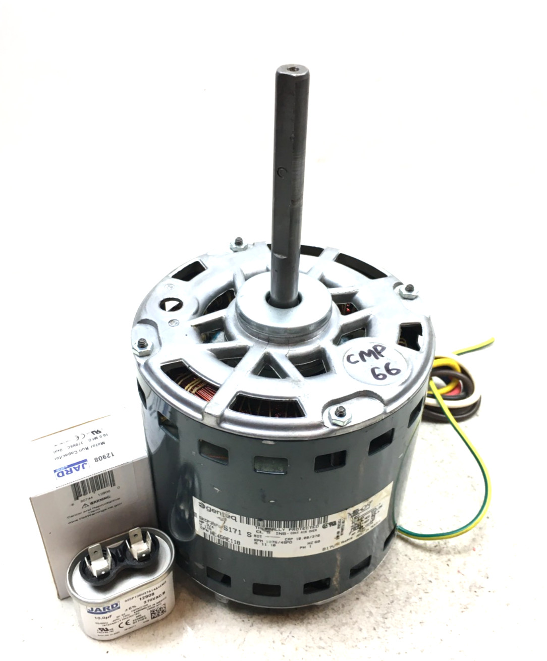 GE 5KCP39PGS171S Furnace Blower Motor 1075RPM 4SPD 3/4HP 115V HC45AE118 #CMP66
