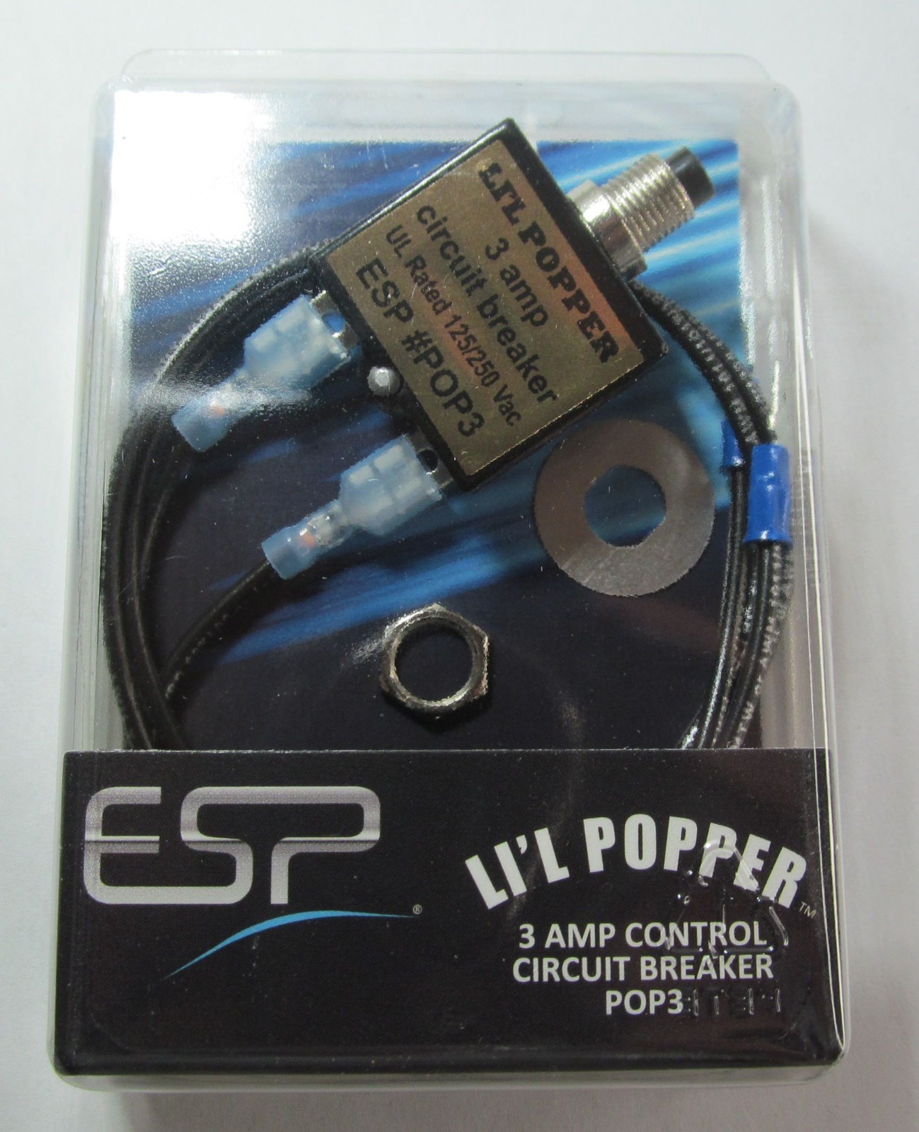 SUPCO ESP G33-039 POP3 LI’L POPPER CONTROL CIRCUIT BREAKER 3-AMP FURNACE/ HVAC