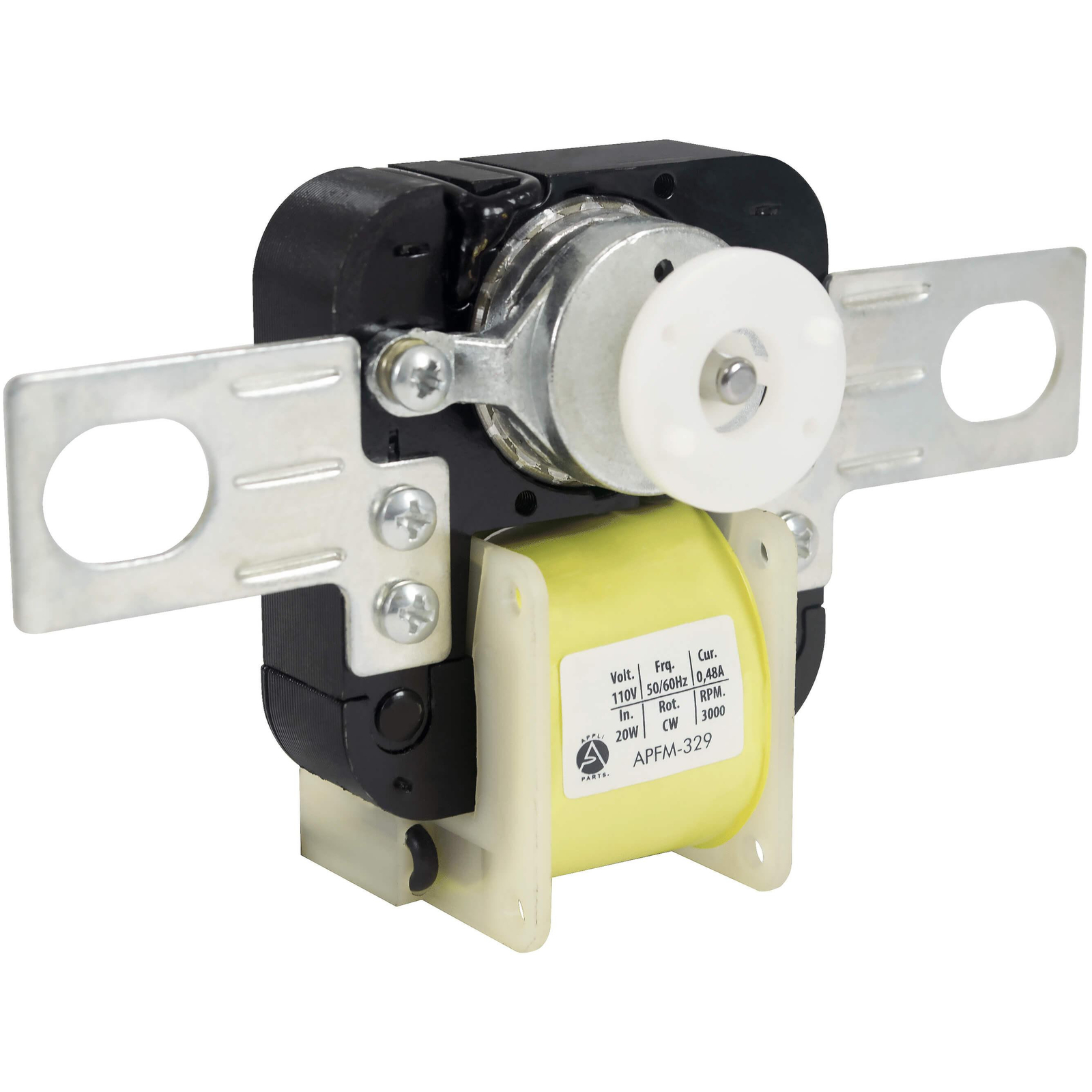 Appli Parts APFM-329 20 W Fan Motor, 110 V, 50/60 Hz, 0.48 A, 3000 rpm, CW rotat
