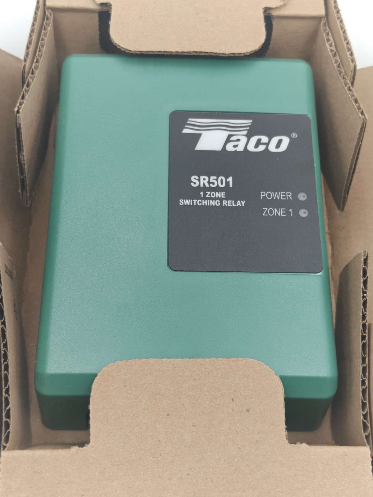 Open Box – Taco SR501-4 Switching Relay – 1 Zone – 120vac 12amp