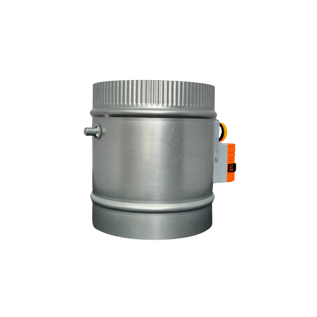 SD 8″ Belimo 3 wire Motorized 24v round zone control damper