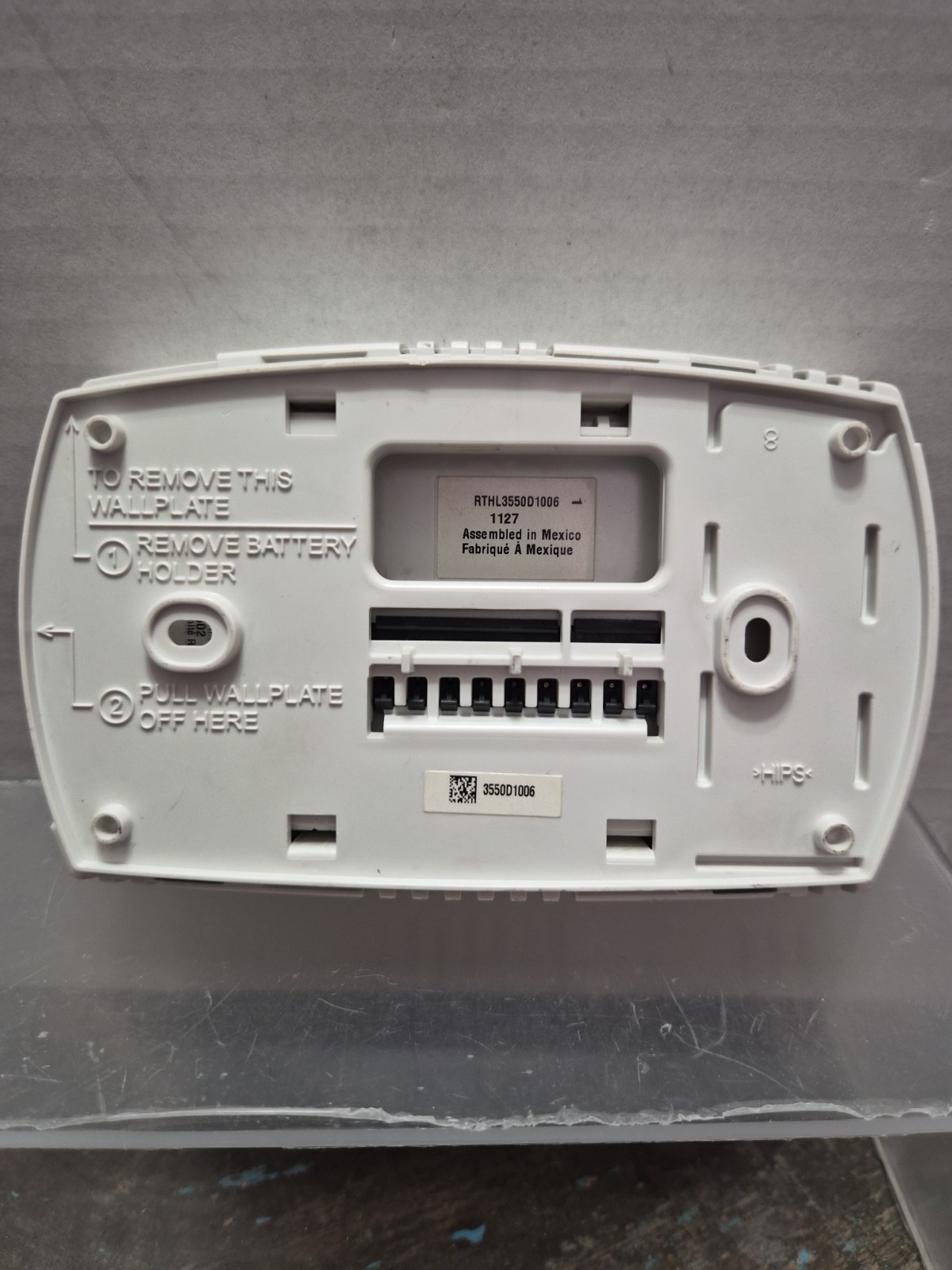 Honeywell RTHL3550d1006 Non- Programable Thermostat RTHL3550D Tested And Working