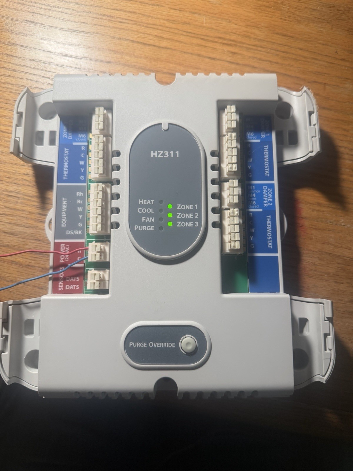 Honeywell HZ311 TrueZONE Control Panel