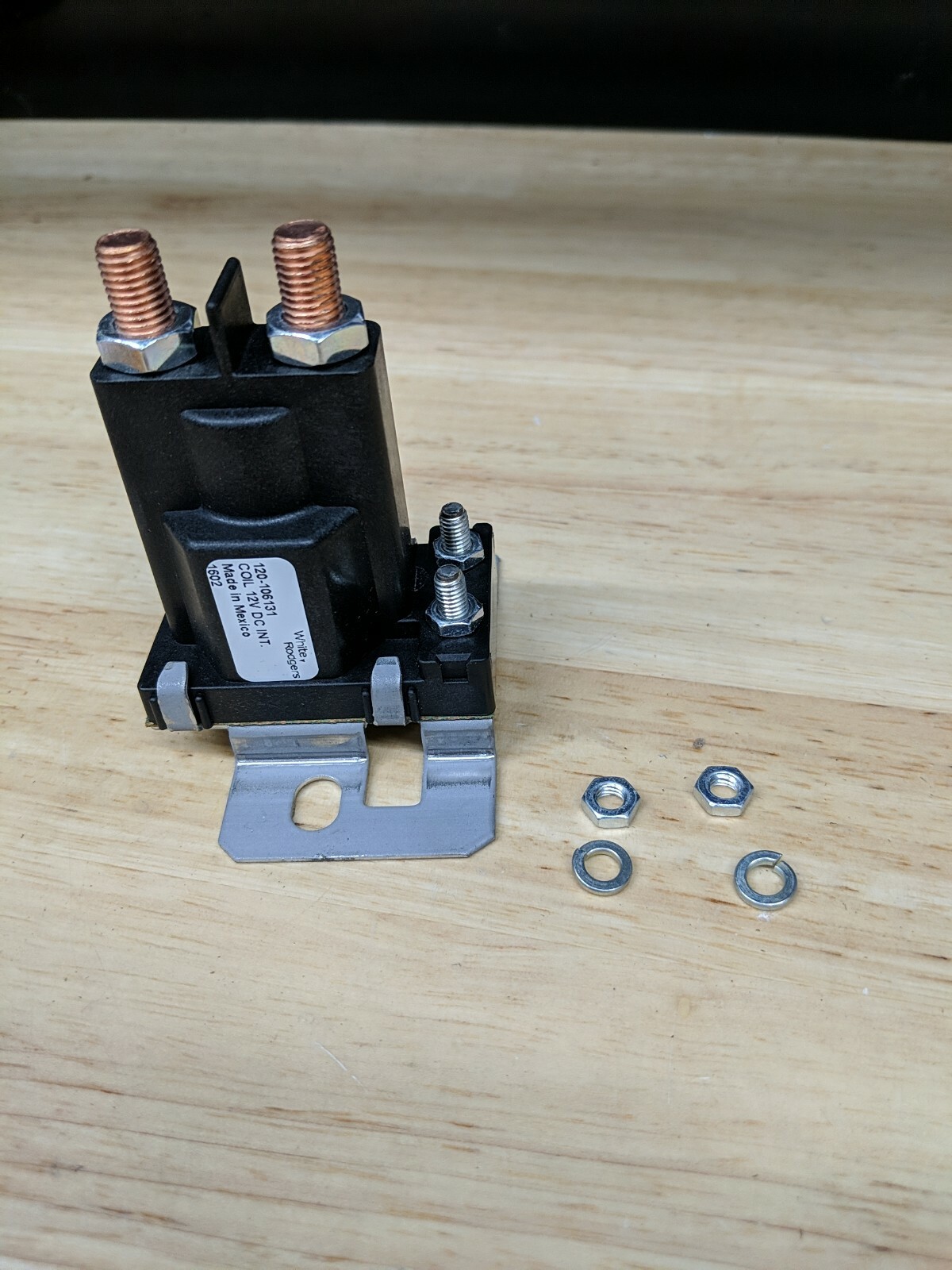 White-Rodgers 120-106131 Dc Power Solenoid 12V Amps 80 New