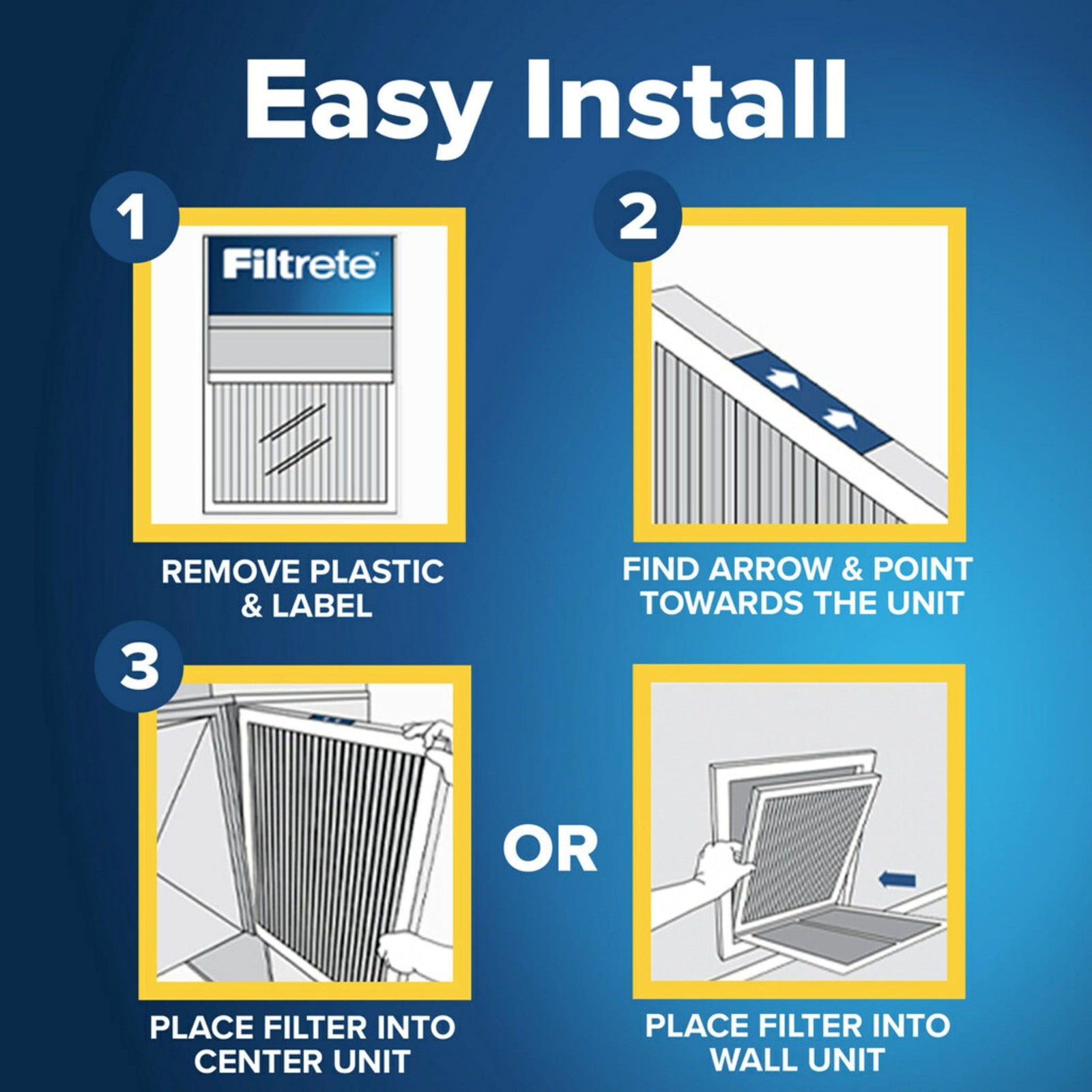 Filtrete 16x25x1 AC Furnace Air Filter, MERV 8, MPR 700, Tough 16x25x1, White