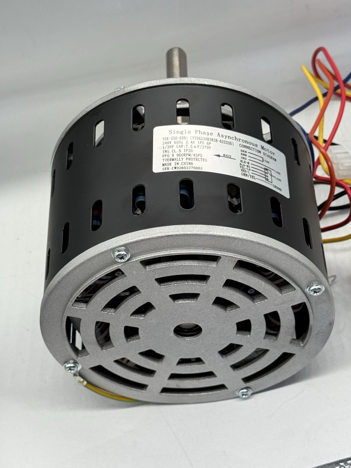 Blower Motor1/3HP 240V 903075 5KCP39EGT057AS For Nordyne Intertherm Miller621675
