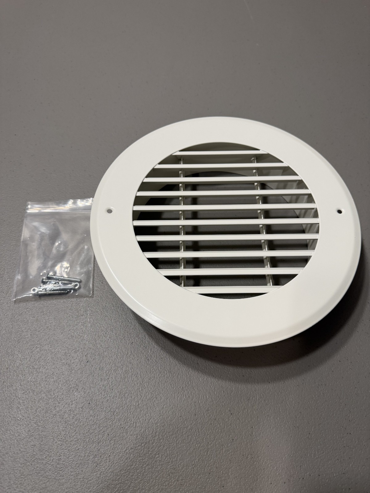 2 Pack of AC Infinity 8″ Wall-Mount Duct Grille – White