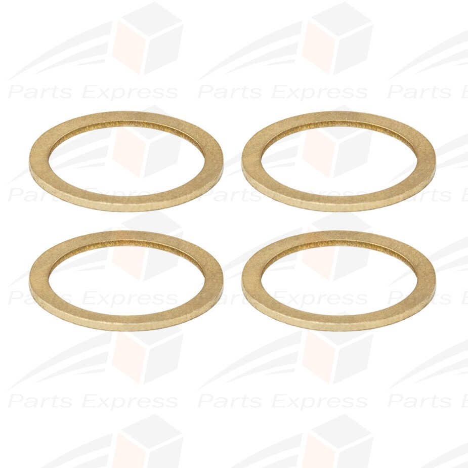 [4-PK] GROEN Part# Z002019, SOLID BRASS Washer 5/8″ ID, Friction Rings