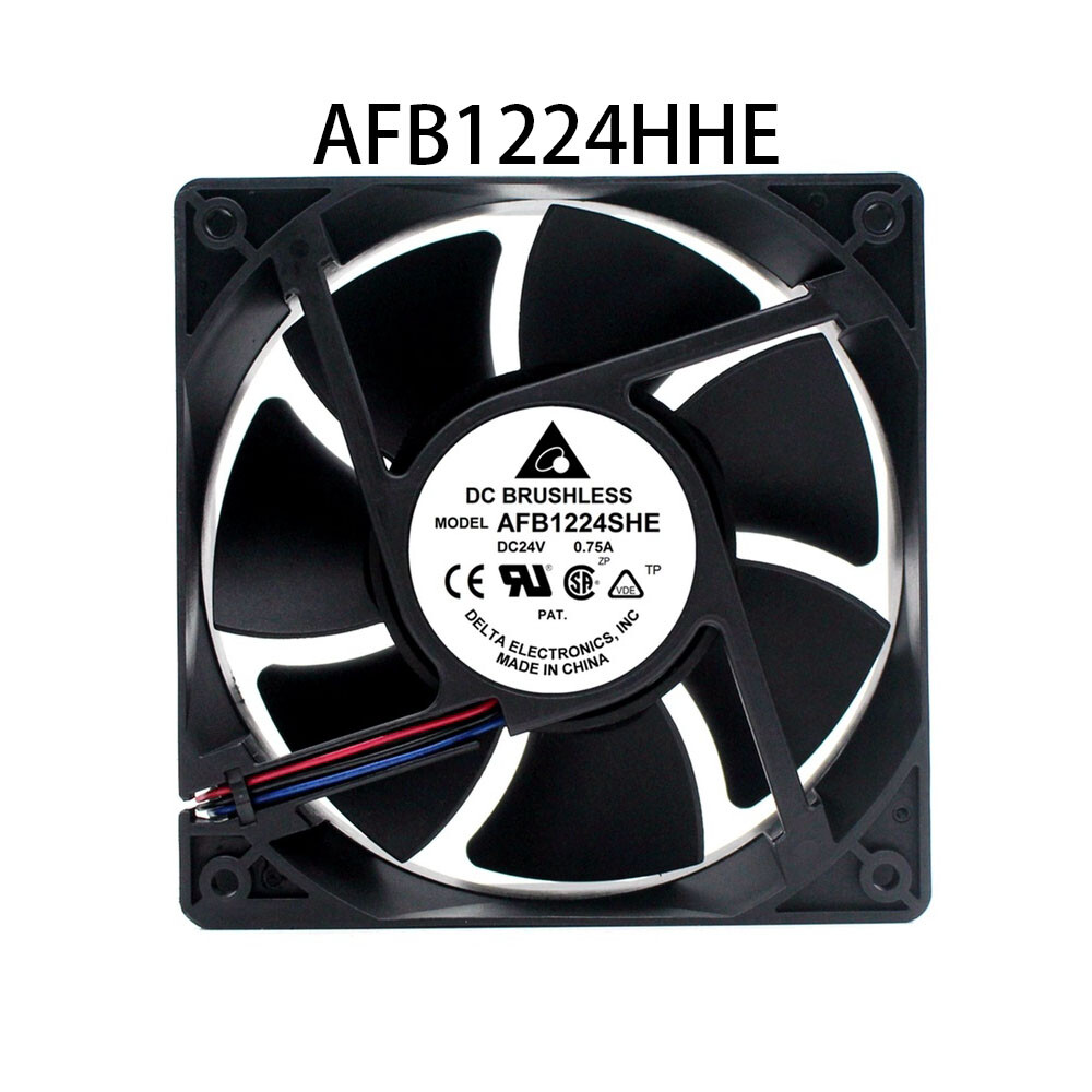 Delta 120*120*38mm AFB1224HHE – R00 24VDC 0.45A 3-wire CPU / Case cooling fan