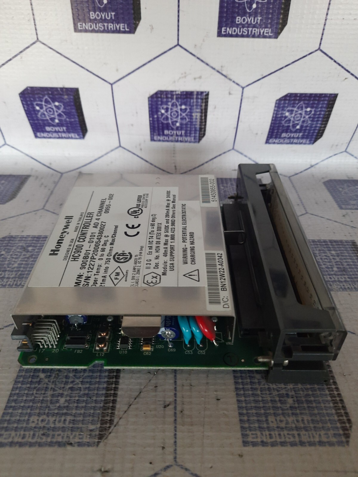 Honeywell HC900 controller 900B01-0101 AO 4CHANNEL analog out