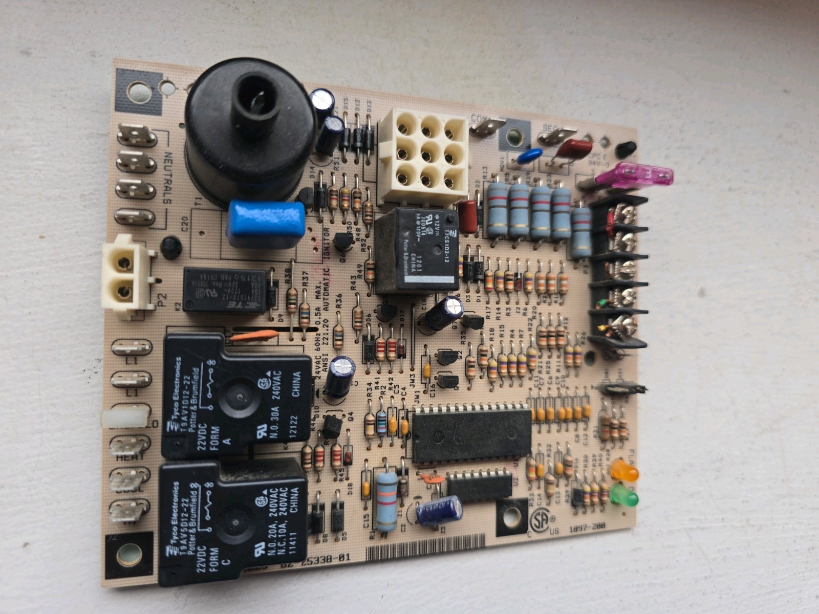 Rheem Furnace Control Board 62-25338-01, 1097-200 Num#545