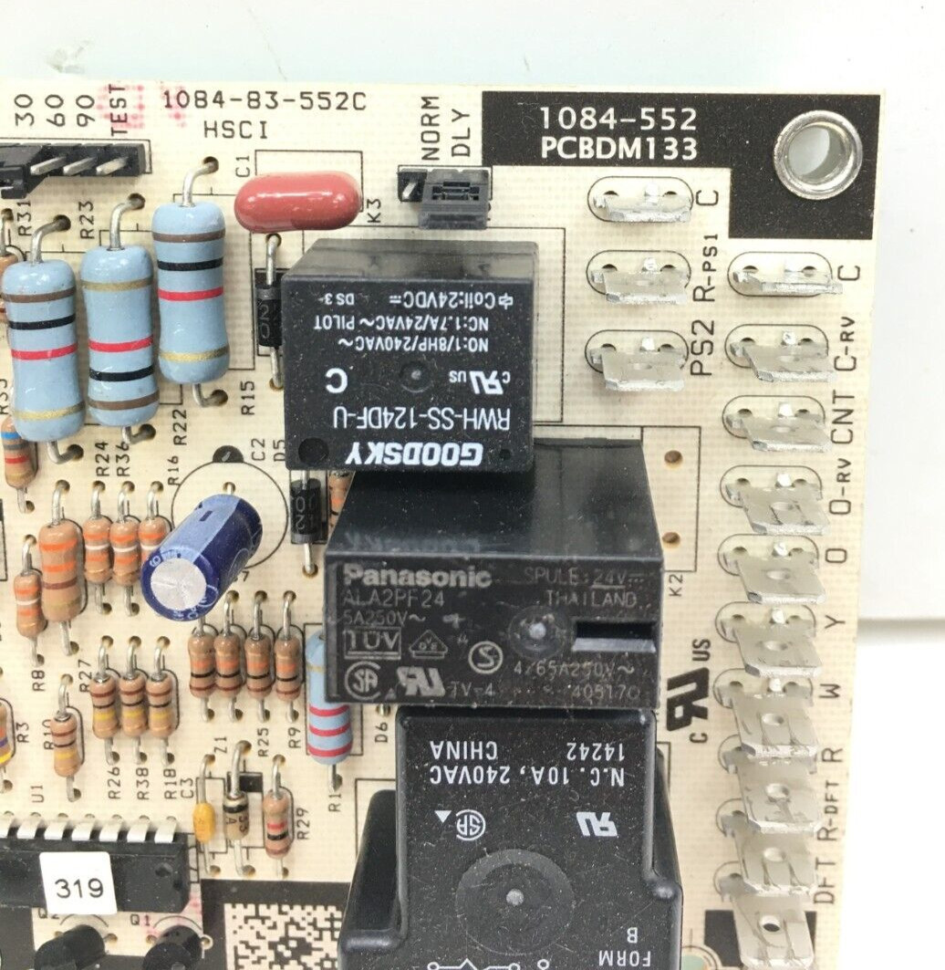 Goodman PCBDM133 Heat Pump Defrost Control Board 1084-552 used #P127
