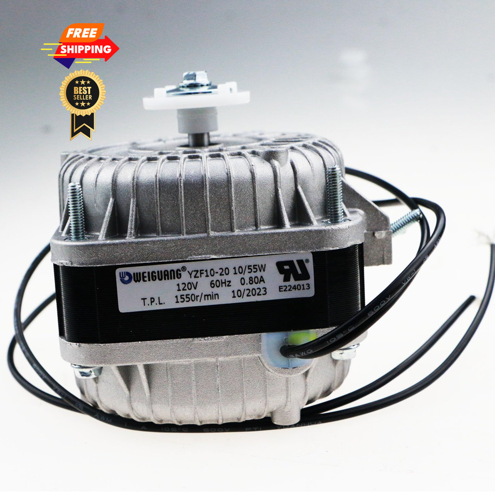 Condenser Fan AC Motor YZF10-20,Input Power 55W Output 10W Shaded Pole…