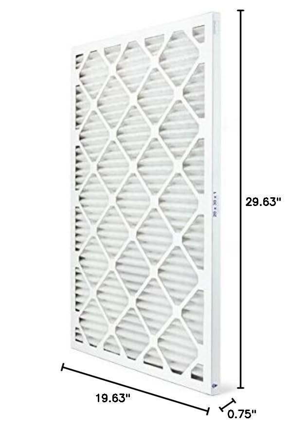 AIRX WICKED CLEAN AIR. 20x30x1 Air Filter MERV 13 6 Count (Pack of 1), White