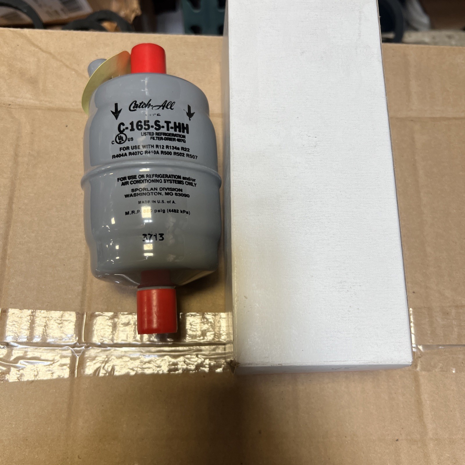 NEW SPORLAN CATCH-ALL C-165-S FILTER DRYER 5/8″ SOLDER