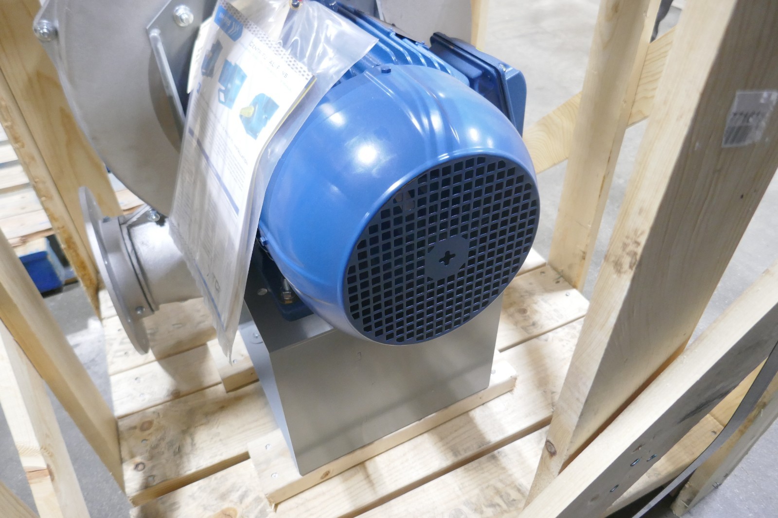 Twin City Fan TPD-SW Cast Aluminum Pressure Blower, Direct Drive 10hp 3ph