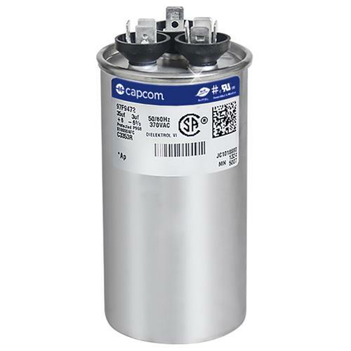 Capcom Capacitor Dual Run 35/3 uf MFD 370 Volt Fits GE Genteq 97F9472 Z97F9472
