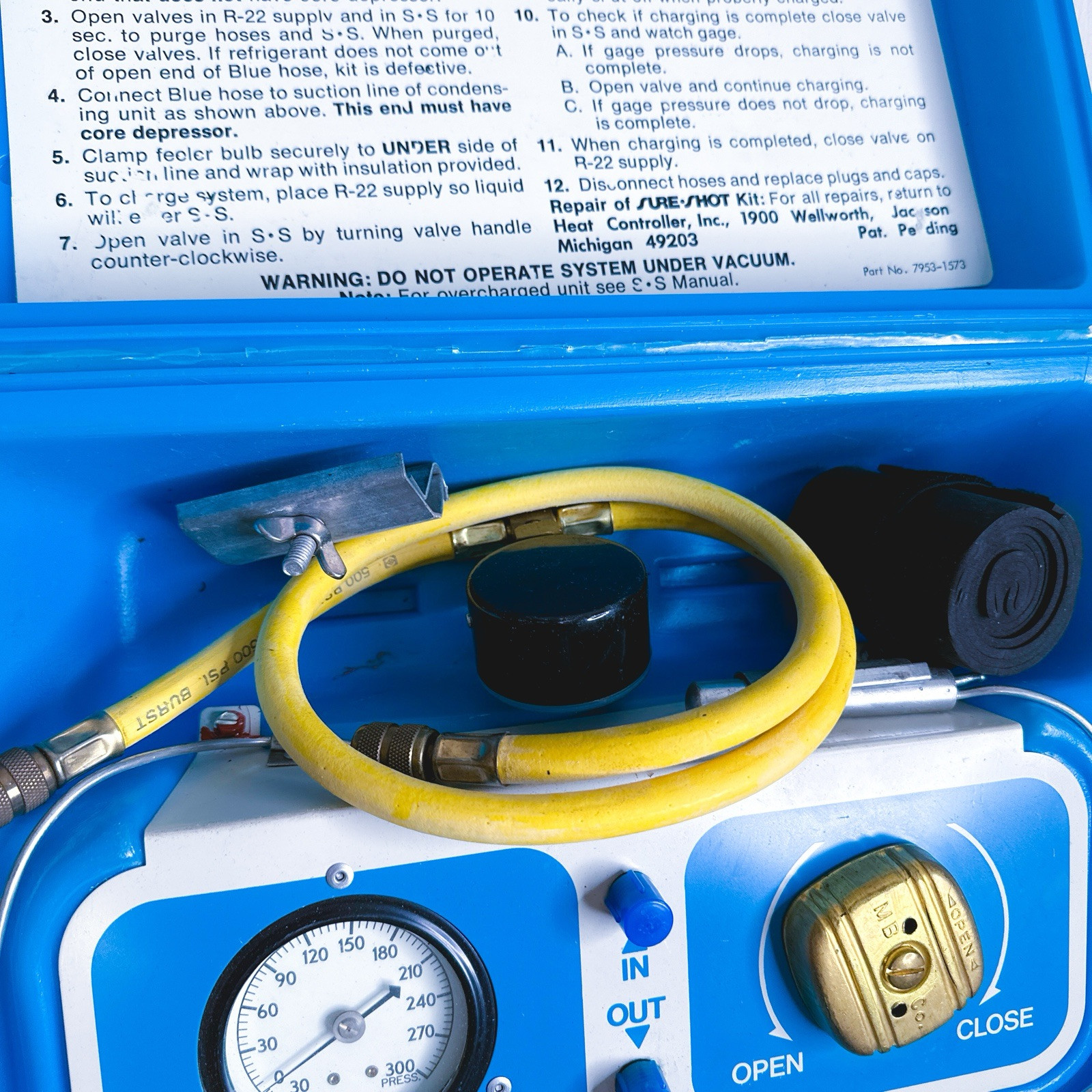 Sure-Shot 7953-2149 HVAC Refrigerant Testing System