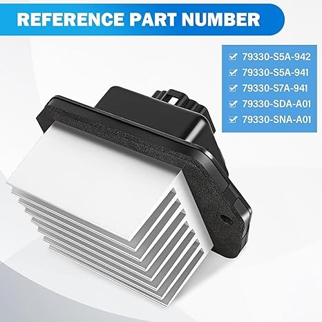Blower Motor Resistor AC Blower Control Module – Compatible with various models