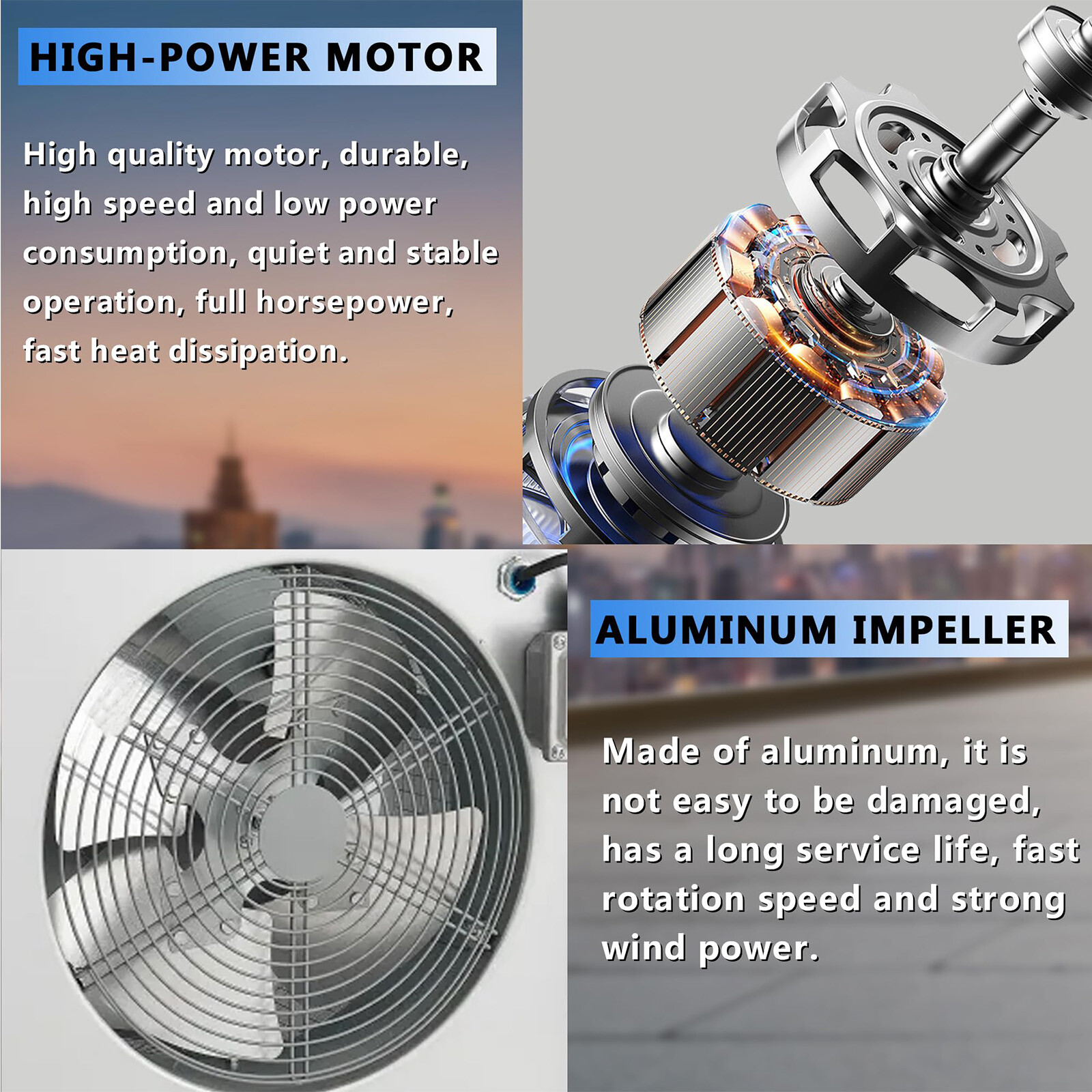 Axial Roof Exhaust Fan Downblast Fan Ventilation Fan For Restaurant Kitchen 115V