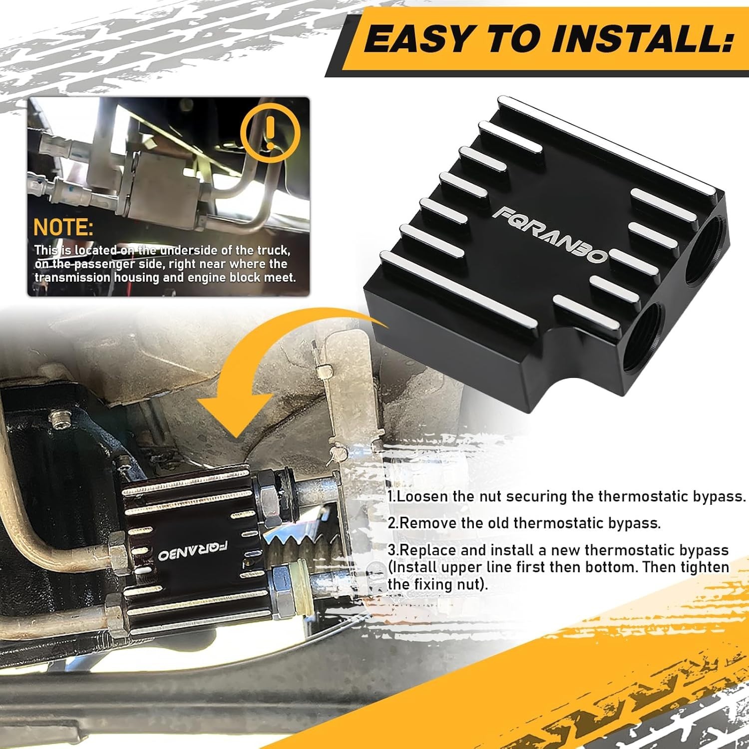 Performance-Boosting Thermal Bypass Valve for 2019-2024 Ram 6.7L Diesel Trucks