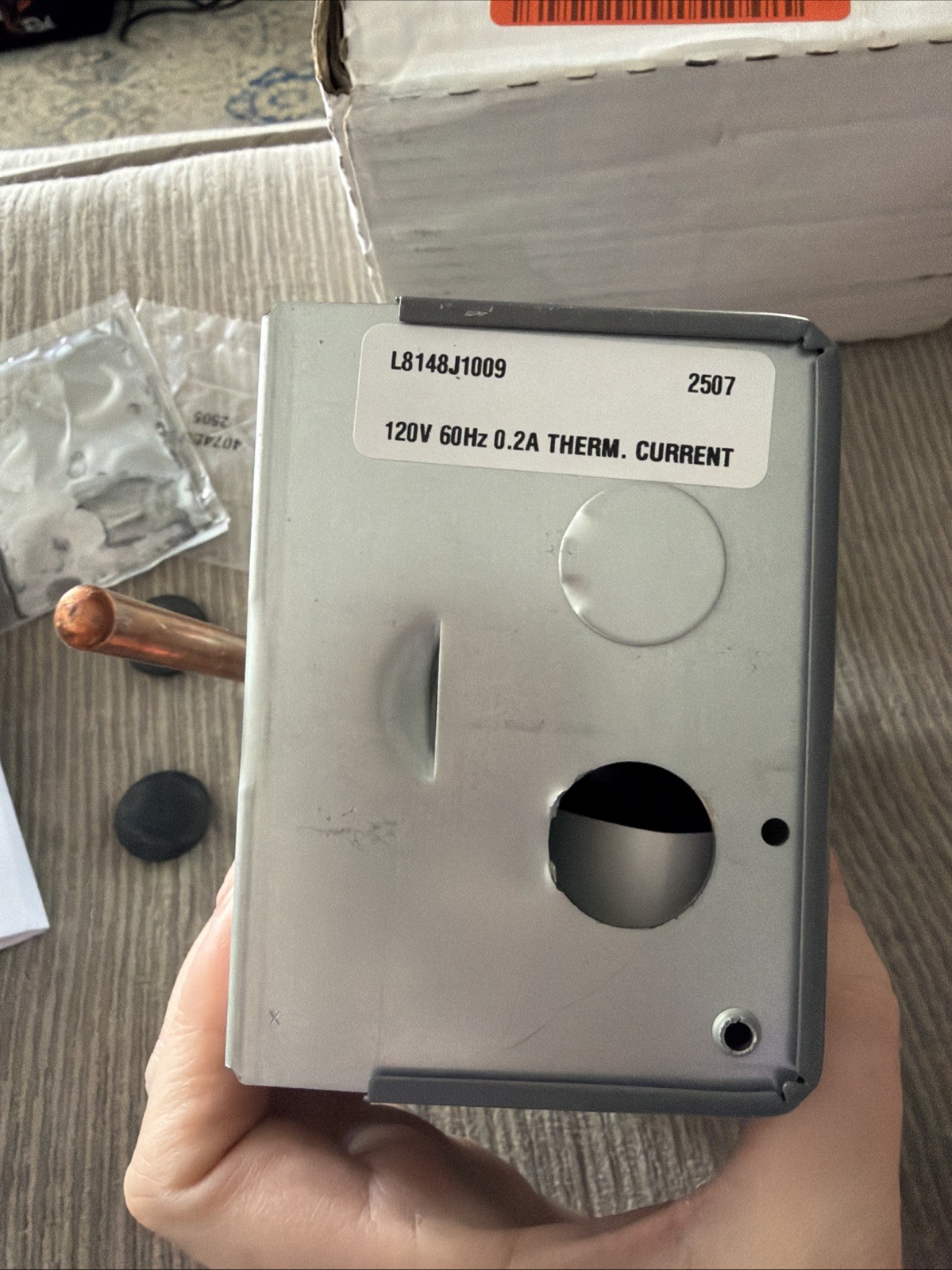Honeywell Resideo L8148J1009 Aquastat Relay