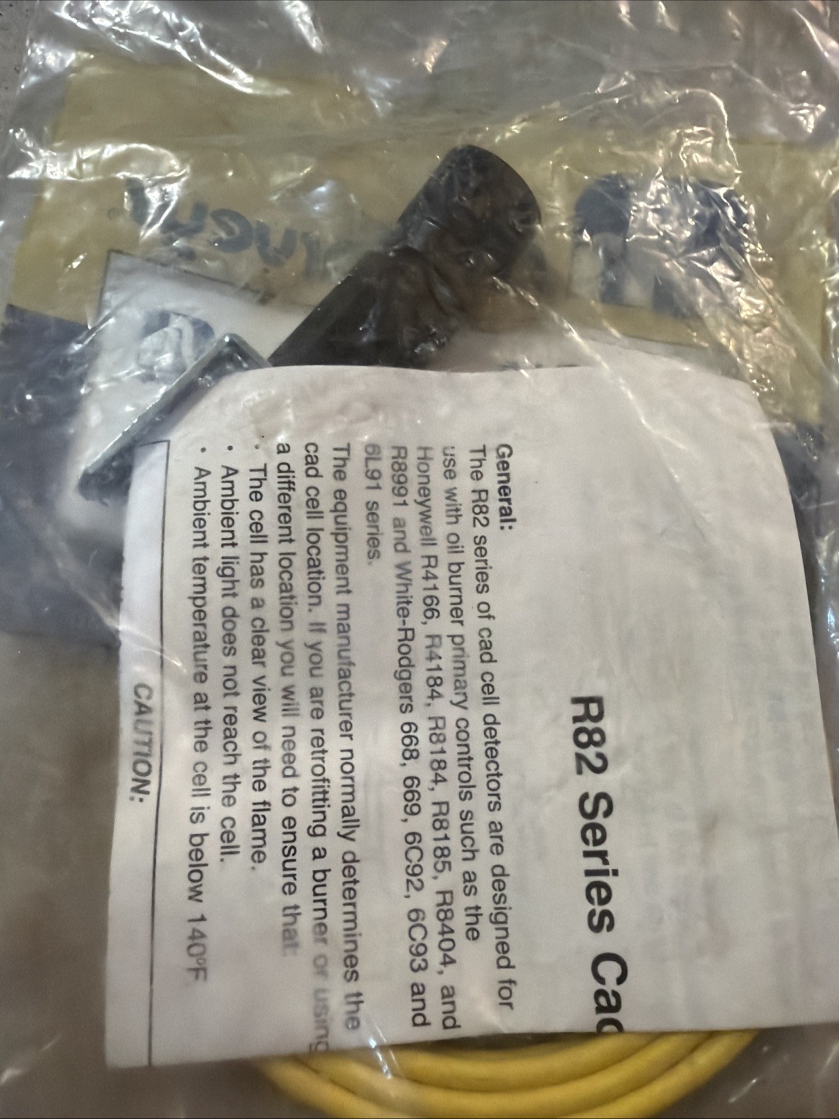 Sid Harvey #R82-4 Cadmium Sulfide Flame Detector Kit