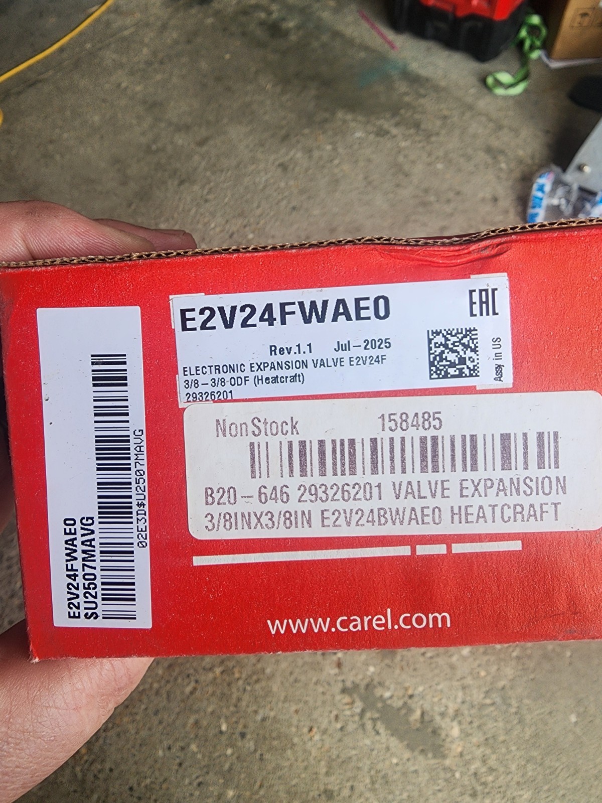 Carel E2v24fwaeo Electronic Expansion Valve Brand New Fast Shipping