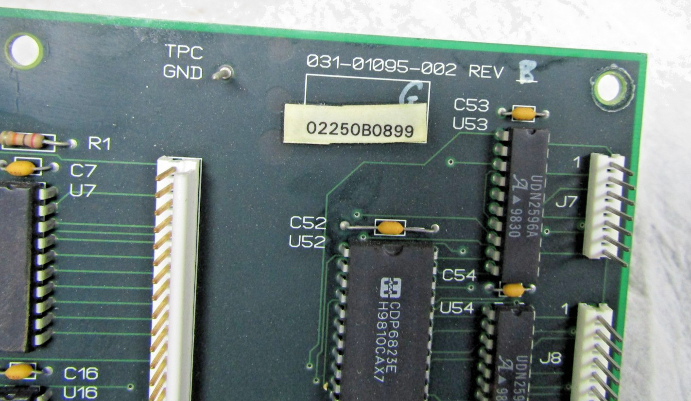 ✌️YORK 031-01095-002 CHILLER PROCESSOR BOARD Rev B