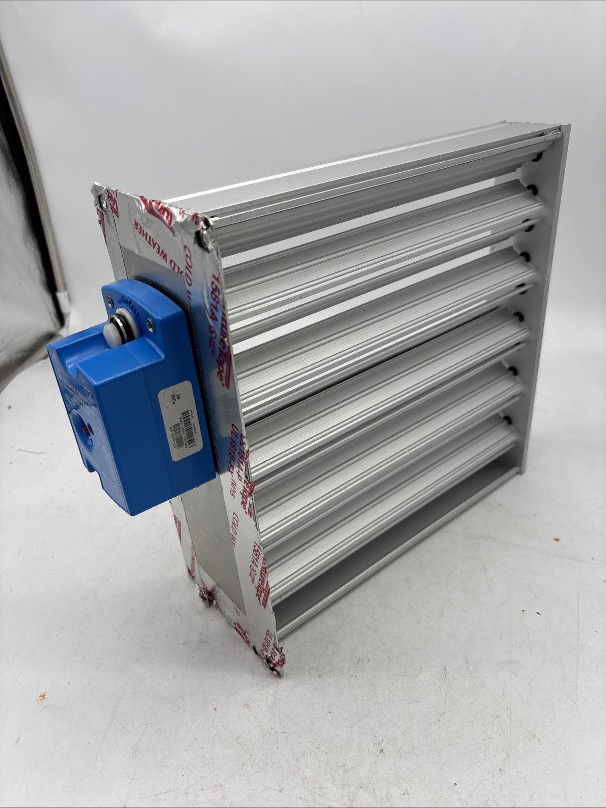Carrier Slip-In Side Mount Zone Damper 12×12 w/ 24 VAC Actuator DAMPSLS08X10-B