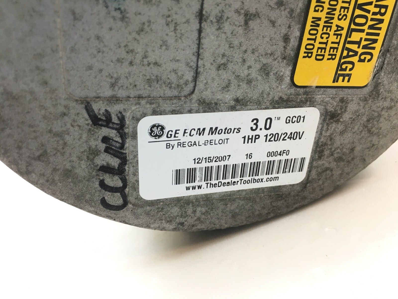 GE ECM 3.0 GC01 1HP 120/240V Module only for CCW Lead End rotation used #Z360