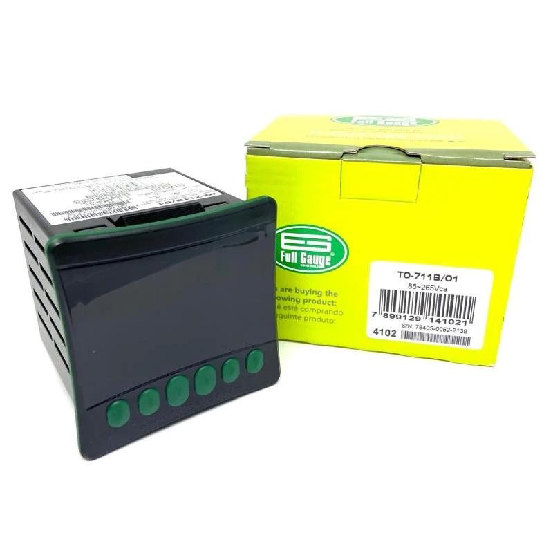 Full Gauge Oven Thermostat Timer 85-265V/50/60Hz Thermon TO-711B for Gas, Electr