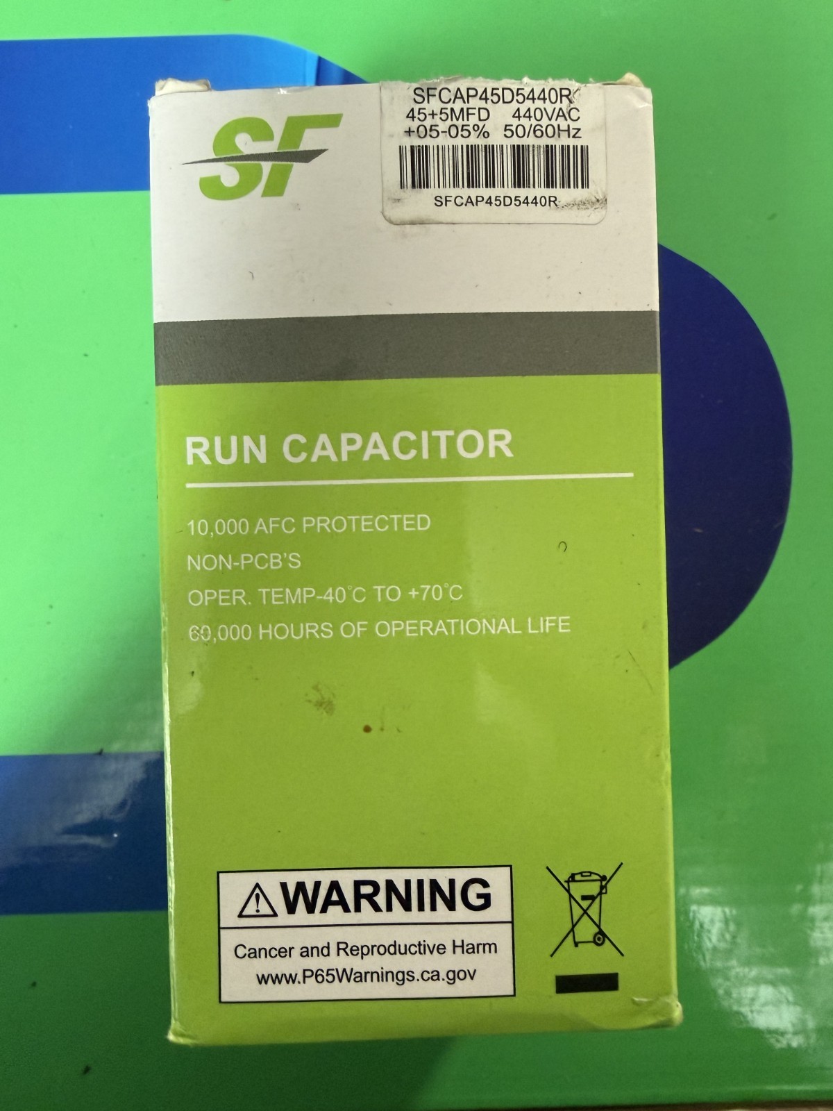 3 Total – Titan HD PRCFD405A + PRCFD455A / SF SFCAP45D5440R