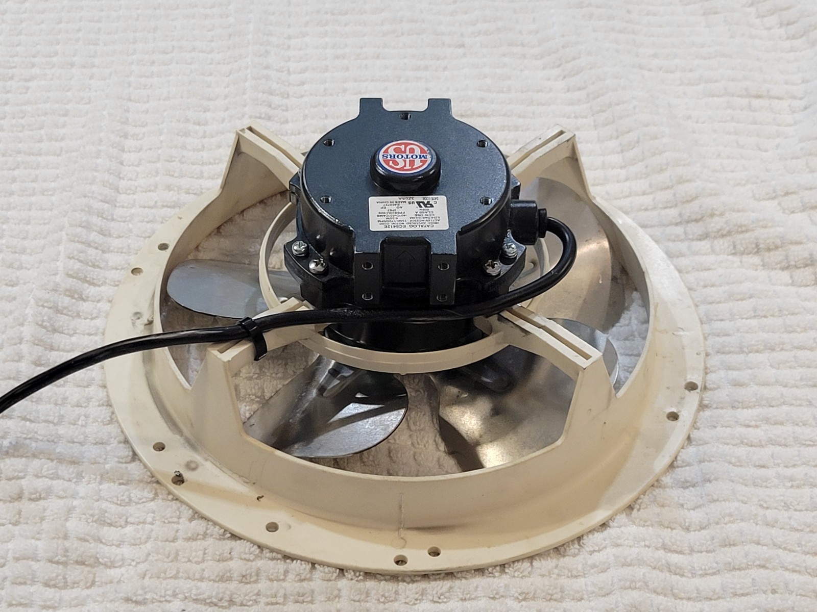 US MOTORS EC5412E Rescue ECM Refrigeration Motor 4-25W 115-230V 1550-1725 RPM