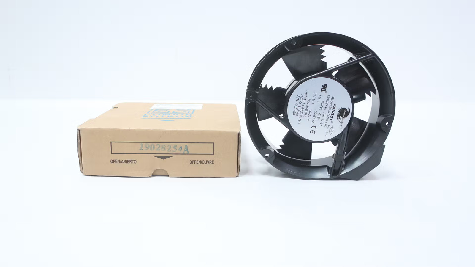 Comair Rotron PT2B3 19028254A Cooling Fan 6-3/4in 115v-ac