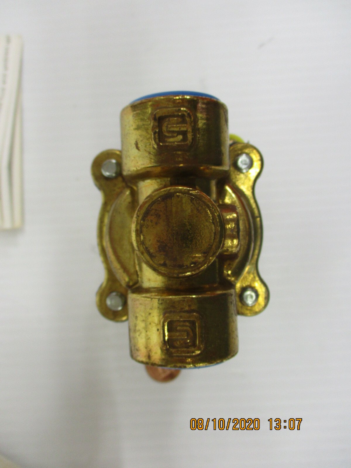 New, PARKER 12F2302148ACFEC05, GOLD RING 3/4 X 3/4 SOLENOID VALVE