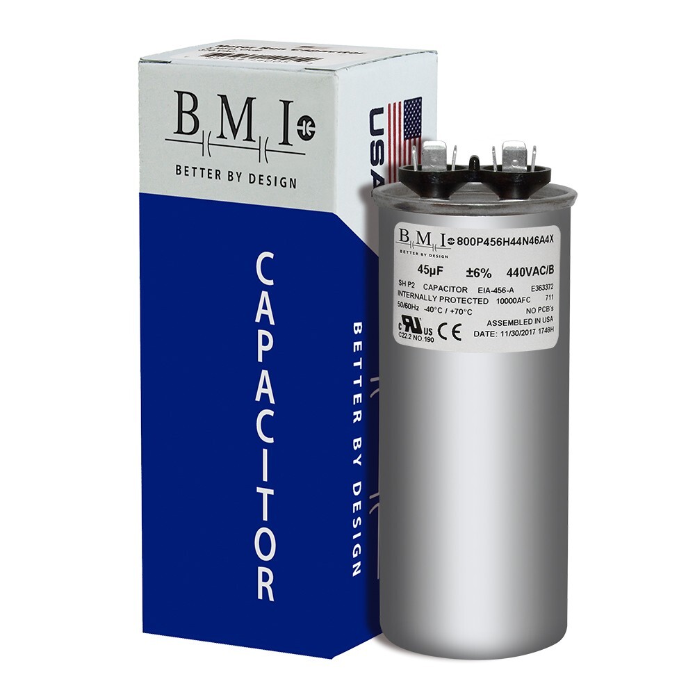 14248 – Mars OEM Replacement Run Capacitor 440/370 VAC 45 MFD Round