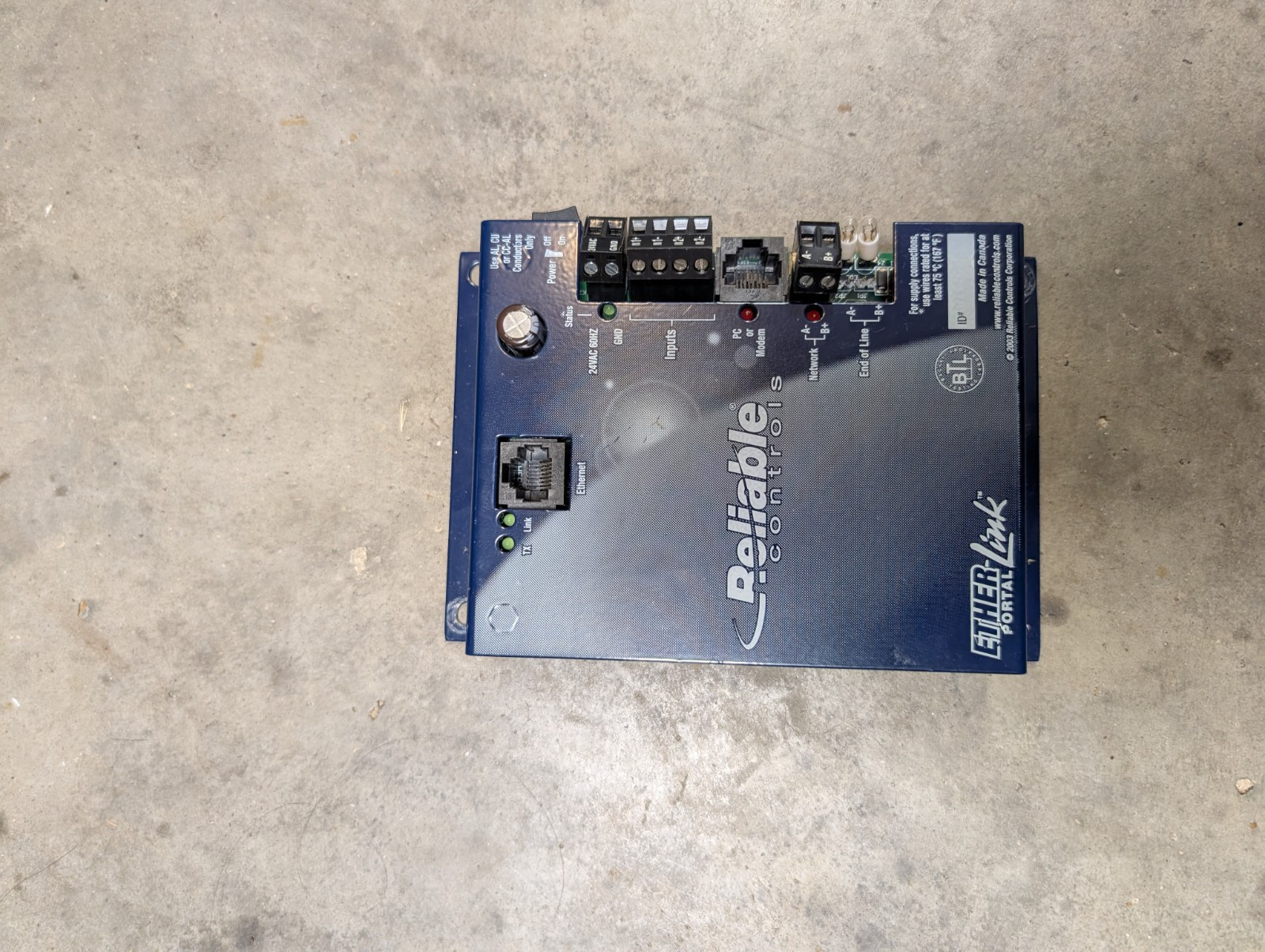 Reliable Controls Ether-Link