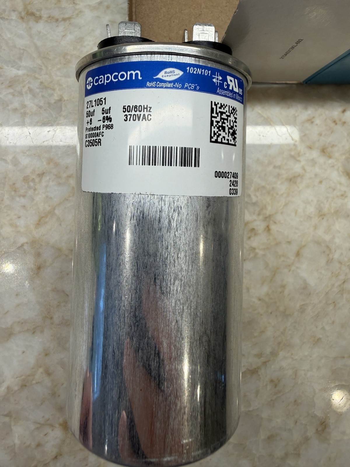 Capcom Genteq Capacitor Dual Run 97f9970 – New Opened To Take Photos