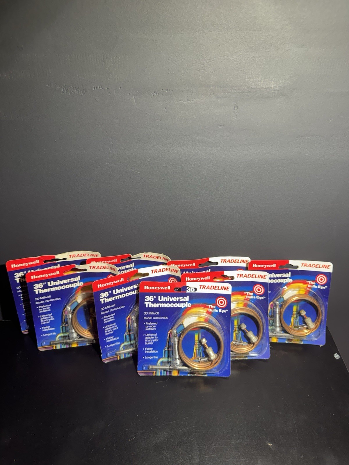 Lot of 8 Honeywell Q340A1090 36”Universal Thermocouple 30mV NEW Sealed Tradeline