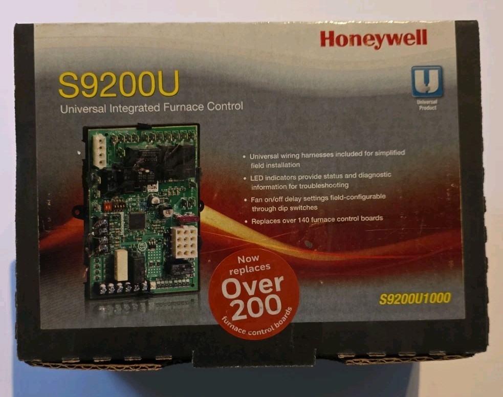 Honeywell S9200U1000 Universal Ignition Integrated Furnace Control Circuit Board