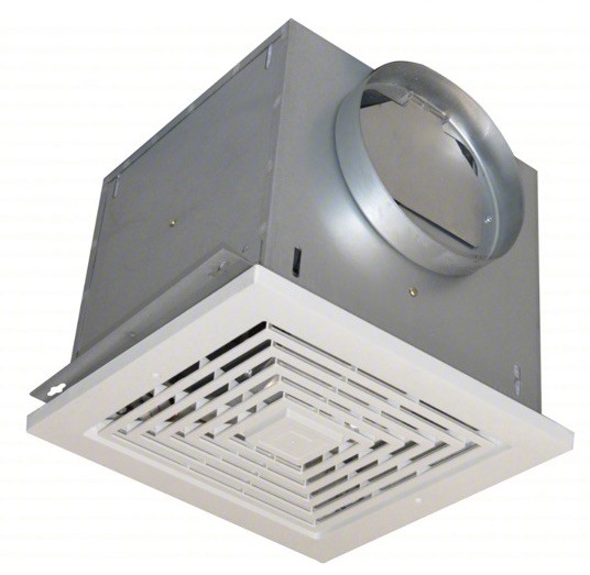 Canarm CBF300 Commercial Bathroom Exhaust Fan, 115VAC, 320 Max CFM, 2.9 Sones