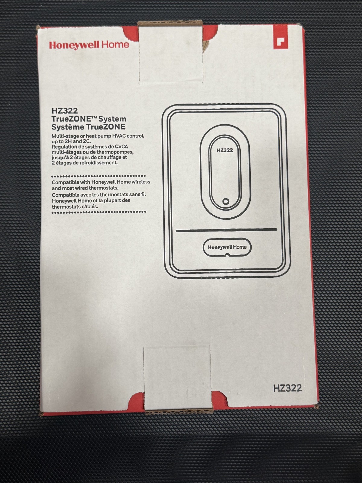 Honeywell TrueZONE System HZ322 3 Zone Control Panel up to 2H & 2C HVAC Control